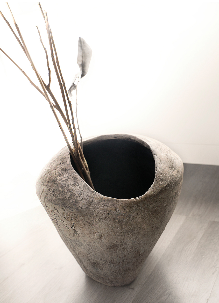 Round Wabi Sabi Vase